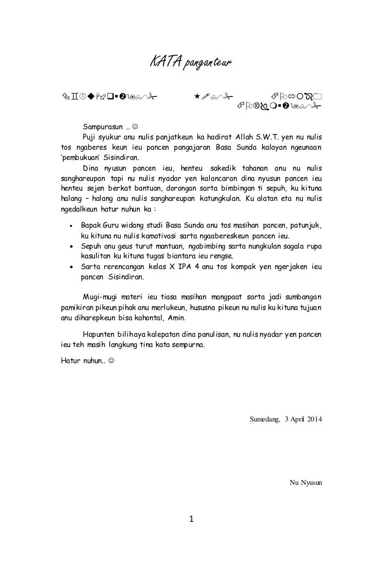 Contoh Biantara Hormat Ka Guru - Simak Gambar Berikut